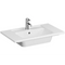 VitrA Integra 800x465mm 1TH Vanity Basin With Overflow | White | 7056B003-0001