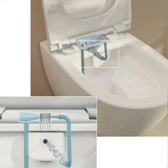 Vitra Integra Aquacare Rimless Wall Hung Toilet with Bidet Function - Soft Close Seat - Envy Bathrooms Ltd