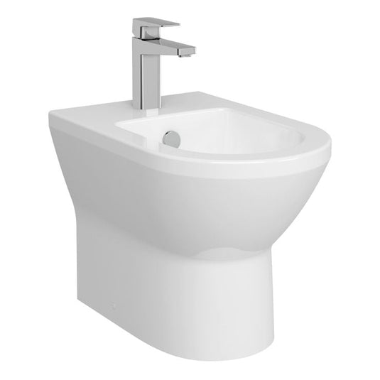 VitrA Integra Back to Wall Bidet - White - 7039L003-0288 - Envy Bathrooms Ltd