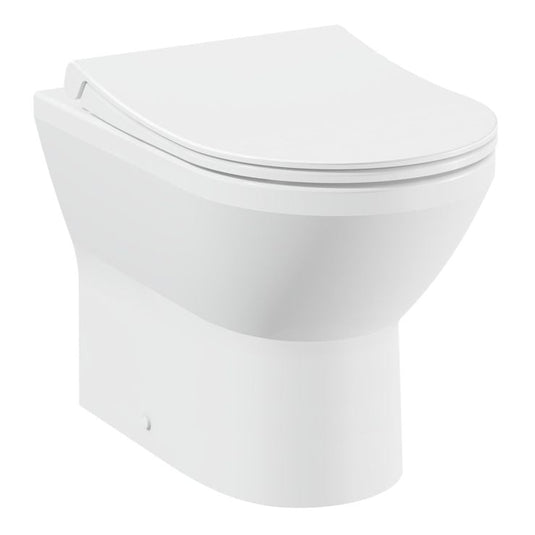 VitrA Integra Back to Wall Pan Only - White - 7133B003-0075 - Envy Bathrooms Ltd