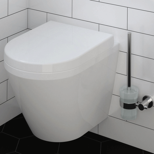 Vitra Integra Compact Rimless Wall Hung Toilet Pan - White - Envy Bathrooms Ltd