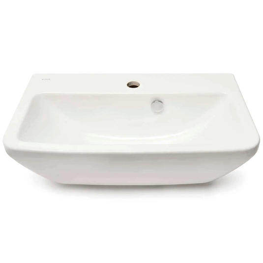 Vitra Integra Compact Wall Hung Basin 600mm Wide - 1 Tap Hole - Envy Bathrooms Ltd