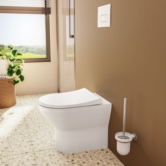 VitrA Integra Rimless Back to Wall Pan Only - White - 7059B003-0075 - Envy Bathrooms Ltd