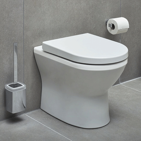 Vitra Integra Rimless Back to Wall Toilet Pan - White - Envy Bathrooms Ltd