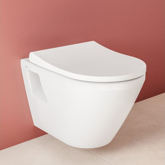 VitrA Integra Rimless Wall Hung Pan Only - White - 7062B003-0075 - Envy Bathrooms Ltd