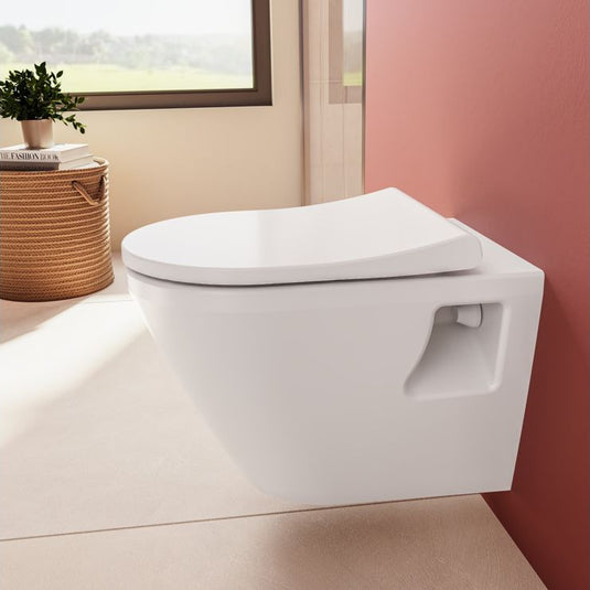 VitrA Integra Rimless Wall Hung Pan Only - White - 7062B003-0075 - Envy Bathrooms Ltd