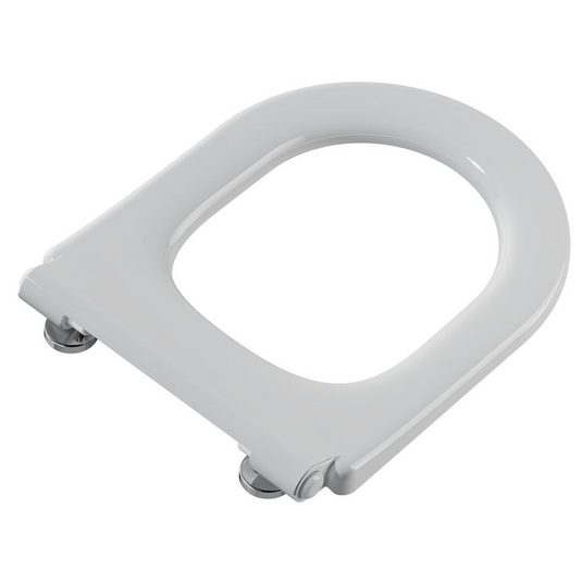VitrA Integra Soft Close Ring Toilet Seat - White - 108-003-509 - Envy Bathrooms Ltd