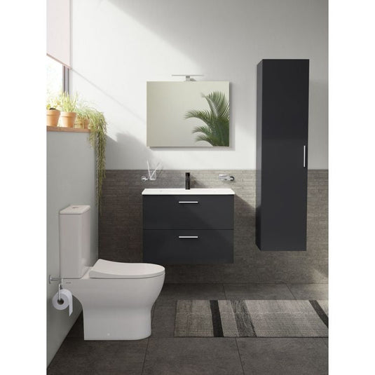 VitrA Integra Square Slim Toilet Seat - White - 191-003-001 - Envy Bathrooms Ltd