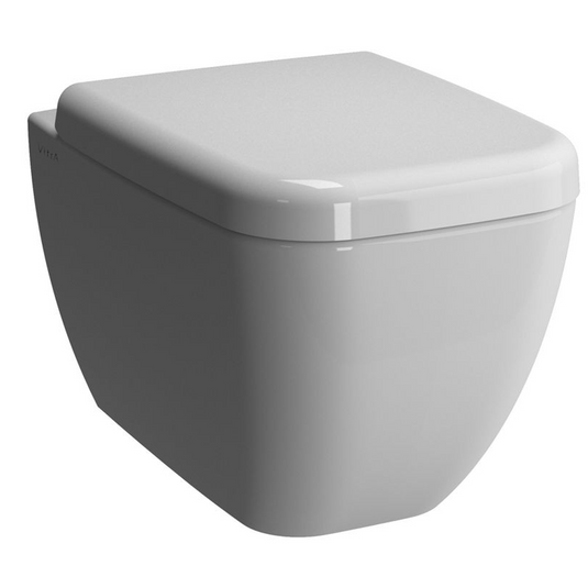 VitrA Integra Square Soft Close Toilet Seat - White - 91-003-009 - Envy Bathrooms Ltd