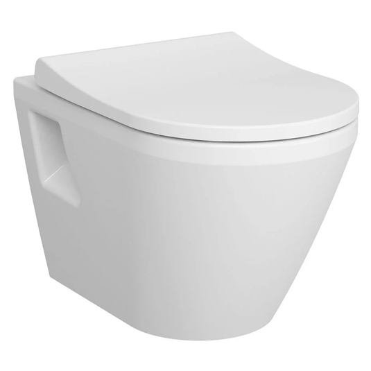 Vitra Integra Wall Hung Toilet Pan - White - Envy Bathrooms Ltd