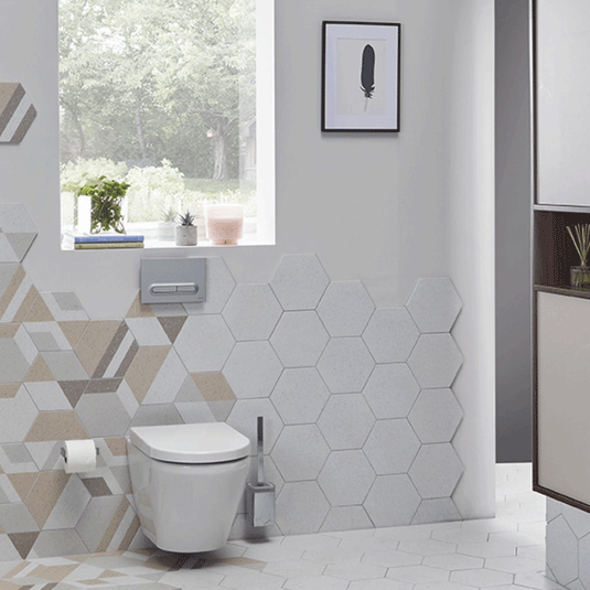 Vitra Integra Wall Hung Toilet Pan with Hidden Fixation - White - Envy Bathrooms Ltd