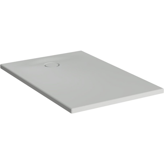 VitrA Leaf 1200mm x 750mm Rectangular Tray - Matt Grey - 65160001867 - Envy Bathrooms Ltd