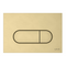VitrA Loop Round Flush Plate | Brushed Gold | 740-2225