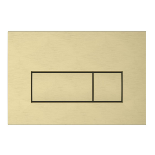 VitrA Loop Square Flush Plate - Brushed Gold - 740-2325 - Envy Bathrooms Ltd
