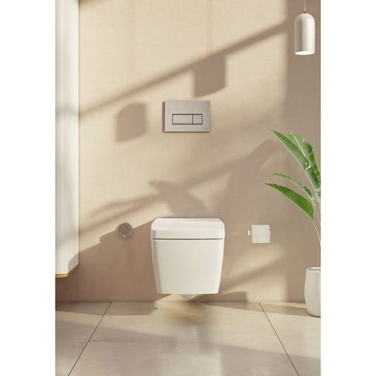 VitrA Loop Square Flush Plate - Brushed Nickel - 740-2395 - Envy Bathrooms Ltd
