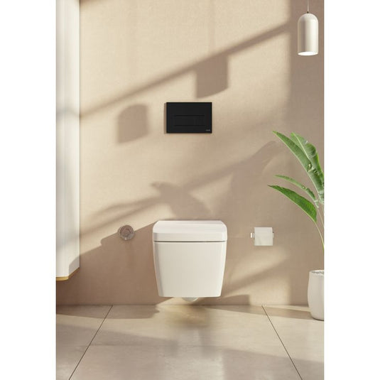 VitrA Loop Square Flush Plate - Gloss Black - 740-2350 - Envy Bathrooms Ltd