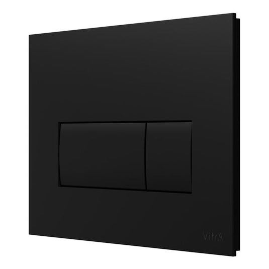 VitrA Loop Square Flush Plate - Matt Black - 740-2311 - Envy Bathrooms Ltd