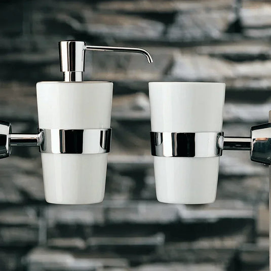 Vitra Matrix Liquid Soap Dispenser - Chrome - Envy Bathrooms Ltd
