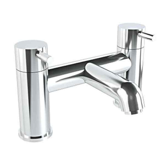 Vitra Minimax S Bath Filler Tap - Double Handle - Chrome - Envy Bathrooms Ltd