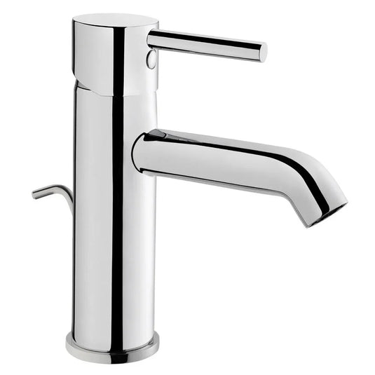 Vitra Minimax S Monobloc Basin Mixer Tap with Pop-Up Waste - Single Handle - Chrome - Envy Bathrooms Ltd