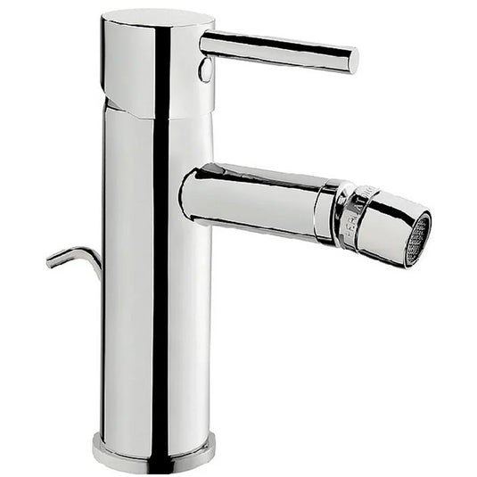 Vitra Minimax S Monobloc Bidet Mixer Tap with Pop-Up Waste - Single Handle - Chrome - Envy Bathrooms Ltd