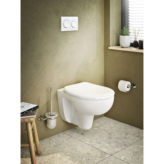 VitrA Minimax S Reserve Toilet Roll Holder - Chrome - A44789 - Envy Bathrooms Ltd