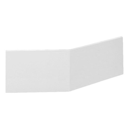 Vitra Neon Space Saver Bath Front Panel - 1700mm Wide - White - Envy Bathrooms Ltd