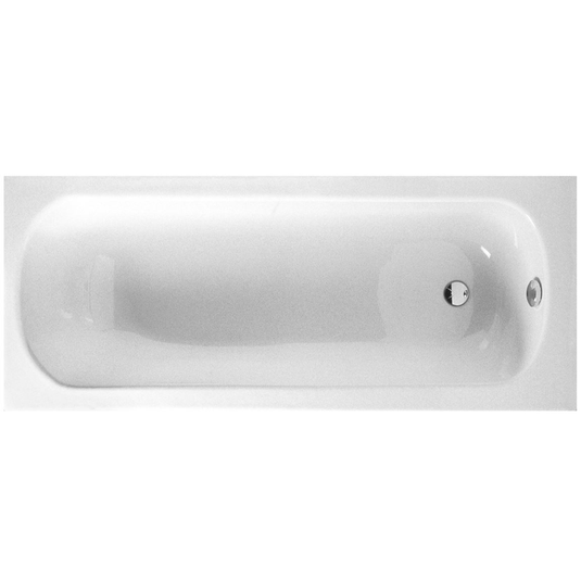 Vitra Optima Single Ended Rectangular Bath 1700mm x 700mm - 0 Tap Hole - Envy Bathrooms Ltd