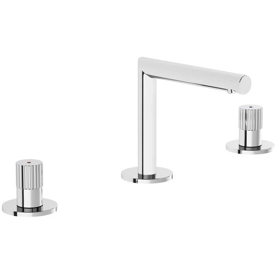 VitrA Origin 3-Hole Basin Mixer - Chrome - A42583VUK - Envy Bathrooms Ltd