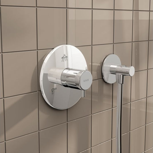 VitrA Origin 3-Way Diverter | Chrome | A43378EXP - Envy Bathrooms Ltd