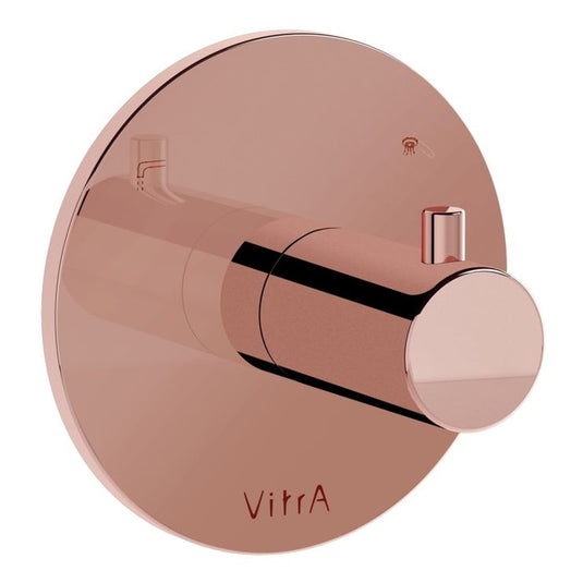 VitrA Origin Built-In 2-Way Diverter | Soft Copper | A4285729 - Envy Bathrooms Ltd
