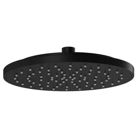 VitrA Origin Classic 250mm Showerhead | Matt Black | A4579436 - Envy Bathrooms Ltd