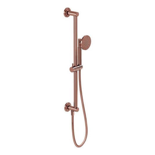 VitrA Origin Classic Hand Shower With Slide Rail & Wall Outlet | Soft Copper | A4579629 - Envy Bathrooms Ltd