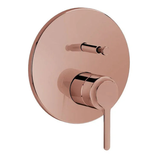 VitrA Origin Classic Integrated Bath Mixer Valve - Soft Copper - A4289529 - Envy Bathrooms Ltd