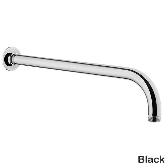 Vitra Origin Concealed Mixer Shower with Fixed Head and Shower Handset - Black - Envy Bathrooms Ltd