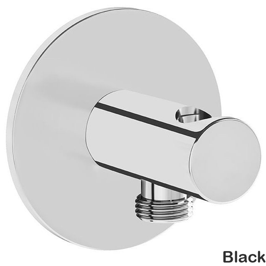 Vitra Origin Concealed Mixer Shower with Fixed Head and Shower Handset - Black - Envy Bathrooms Ltd