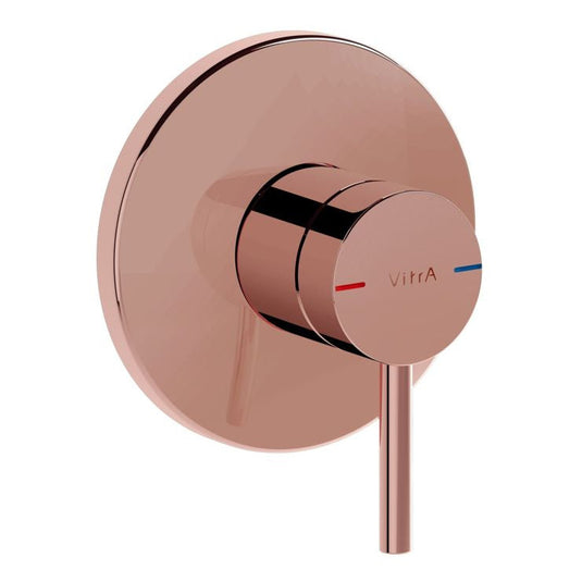 VitrA Origin Integrated 1-Way Diverter | Soft Copper | A4262129 - Envy Bathrooms Ltd