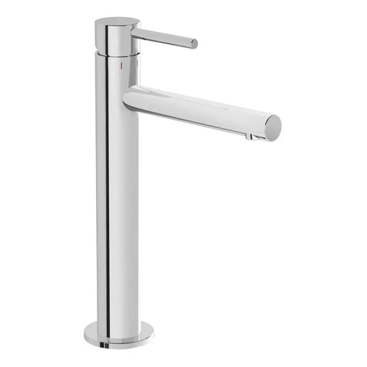 VitrA Origin Tall Basin Mixer - Chrome - A42557VUK - Envy Bathrooms Ltd