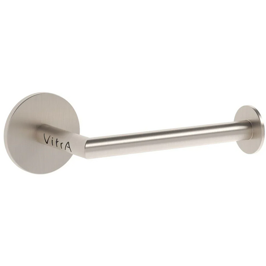 VitrA Origin Toilet Roll Holder - Brushed Nickel - A4488734 - Envy Bathrooms Ltd