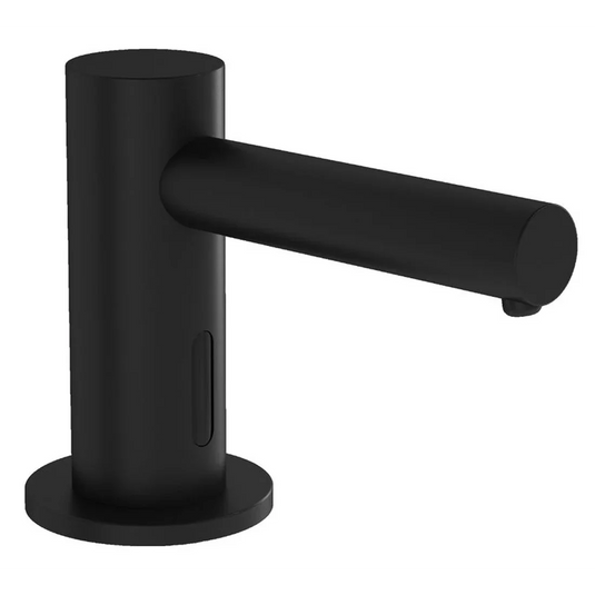 VitrA Origin Touch Free Short Soap Dispenser (Mains) - Matt Black - A4469936WTC - Envy Bathrooms Ltd