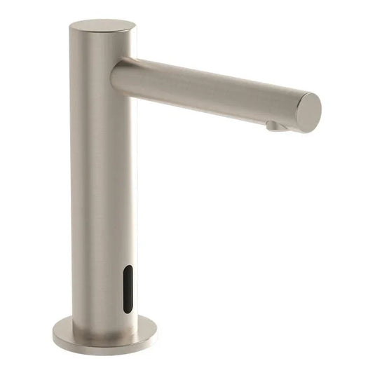 VitrA Origin Touch Free Single Inlet Basin Mixer (Mains) - Brushed Nickel - A4721534VUK - Envy Bathrooms Ltd