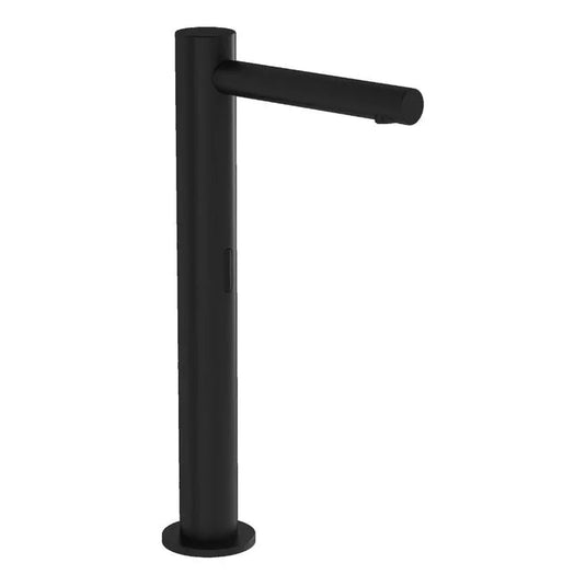 VitrA Origin Touch Free Tall Single Inlet Basin Mixer (Battery) - Matt Black - A4722436WTCV - Envy Bathrooms Ltd
