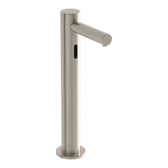 VitrA Origin Touch Free Tall Soap Dispenser (Battery) - Brushed Nickel - A4476134 - Envy Bathrooms Ltd