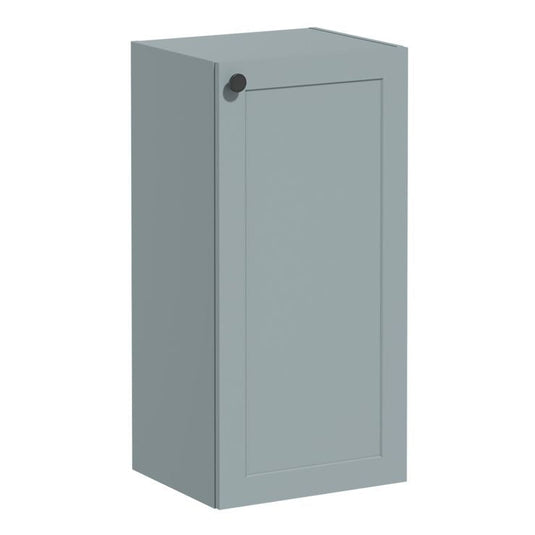 VitrA Root Classic 40cm 1 Door Lower/Base Unit (RH Hinge) | Matt Fjord Green | 68555 - Envy Bathrooms Ltd