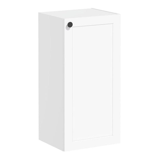 VitrA Root Classic 40cm 1 Door Lower/Base Unit (RH Hinge) | Matt White | 68552 - Envy Bathrooms Ltd