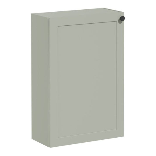 VitrA Root Classic 55cm 1 Door Slim Lower/Base Unit (LH Hinge) | Matt Retro Green | 68579 - Envy Bathrooms Ltd