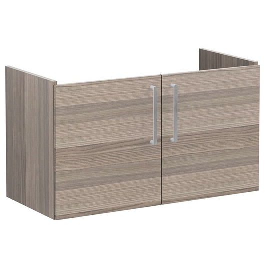 VitrA Root Flat 100cm 2 Door Washbasin Unit | Cordoba | 67901 - Envy Bathrooms Ltd