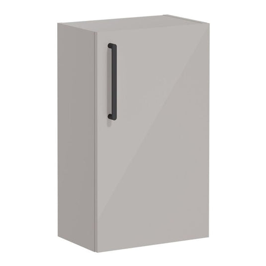 VitrA Root Flat 40cm 1 Door Slim Lower/Base Unit (RH Hinge) | Bright Sahara Beige | 66214 - Envy Bathrooms Ltd