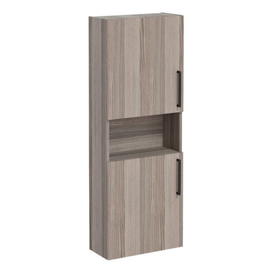 VitrA Root Flat 55cm 2 Door Semi-Tall Unit (LH Hinge) | Cordoba | 68017 - Envy Bathrooms Ltd