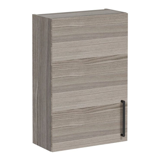 VitrA Root Flat 60cm 1 Door Upper/Wall Unit (LH Hinge) | Cordoba | 68053 - Envy Bathrooms Ltd